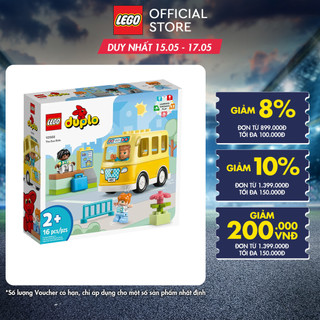 LEGO DUPLO 10988 Đồ chơi lắp ráp Xe buýt di động (16 chi tiết)