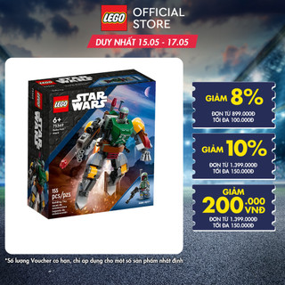 LEGO Star Wars 75369 Đồ chơi lắp ráp Chiến Giáp Boba Fett (155 chi tiết)