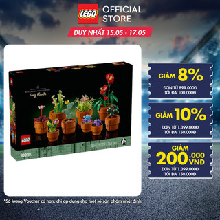 LEGO Icons Adults 10329 Đồ chơi lắp ráp Bộ sưu tập Hoa xương rồng (758 chi tiết)