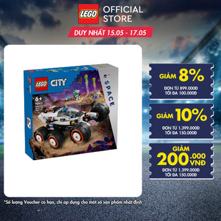 LEGO CITY 60431 Xe thám hiểm không gian & người ngoài hành tinh (311 chi tiết)