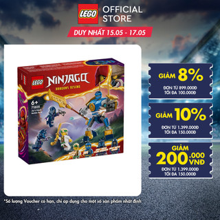 LEGO NINJAGO 71805 Đồ chơi lắp ráp Chiến giáp của Jay (78 chi tiết)