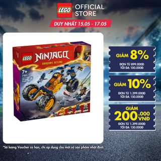 LEGO NINJAGO 71811 Đồ chơi lắp ráp Chiến xe địa hình của Arin (267 chi tiết)