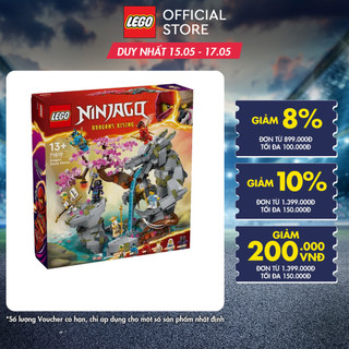 LEGO NINJAGO 71819 Đồ chơi lắp ráp Ngôi Đền Rồng Đá (1212 Chi Tiết)