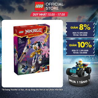 LEGO NINJAGO 71807 Đồ chơi lắp ráp Chiến giáp cơ khí của Sora (209 chi tiết)