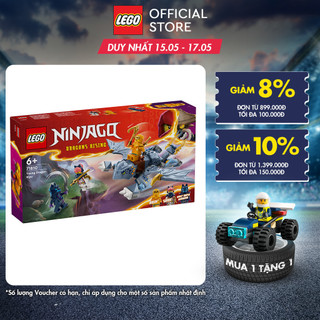 LEGO NINJAGO 71810 Đồ chơi lắp ráp Rồng con Riyu (132 chi tiết)