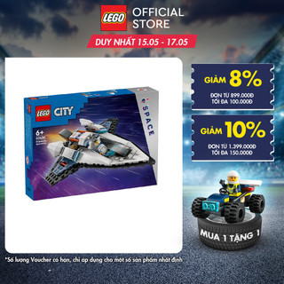 LEGO CITY 60430 Đồ chơi lắp ráp Phi thuyền liên hành tinh (240 chi tiết)