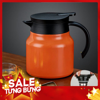 Ấm pha trà giữ nhiệt inox dung tích 1000ML có lưới lọc