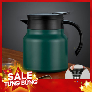 Ấm pha trà giữ nhiệt inox dung tích 1000ML có lưới lọc