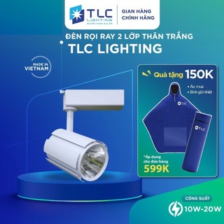 Đèn Rọi Ray 2 lớp TLC LIGHTING Thân Trắng