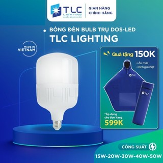 Bóng Đèn LED Bulb Trụ ETB02 15W 20W 30W 40W 50W SIÊU SÁNG Tiết Kiệm Điện Năng Tuổi Thọ Cao TLC LIGHTING
