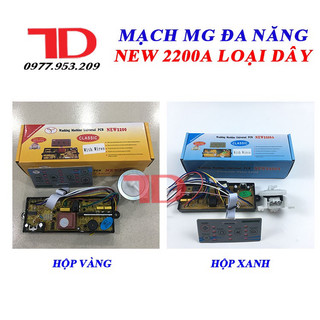 Bo mạch máy giặt đa năng new 2200 có dây cho máy giặt cửa đứng - TD Điện lạnh Thuận Dung