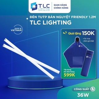  Đèn Tuýp LED bán nguyệt 1.2m 36W Tuổi Thọ Cao 40000h Bảo Hành 24 Tháng TLC LIGHTING
