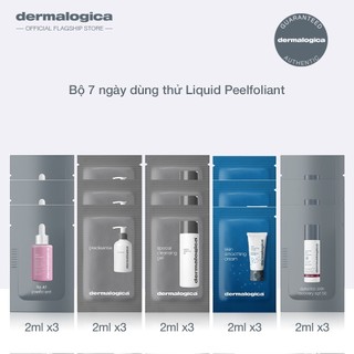 Bộ 7 ngày dùng thử Liquid Peelfoliant (gồm: Liquid Peelfoliant sample x3, Precleanse sample x3, Special Cleansing Gel)