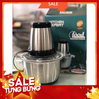 Máy xay thịt cối inox hàng 2 lít cực sắc