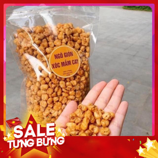[Giá hủy diệt] [Ảnh thật] [ Giòn ngon ] Combo 500g NGÔ NẾP SẤY TẨM MẬT ONG, Ngô sấy giòn sóc mắm