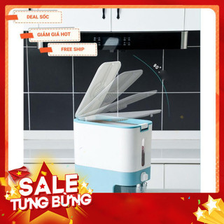 Thùng Đựng Gạo Thông Minh 3in1 Chứa 12kg