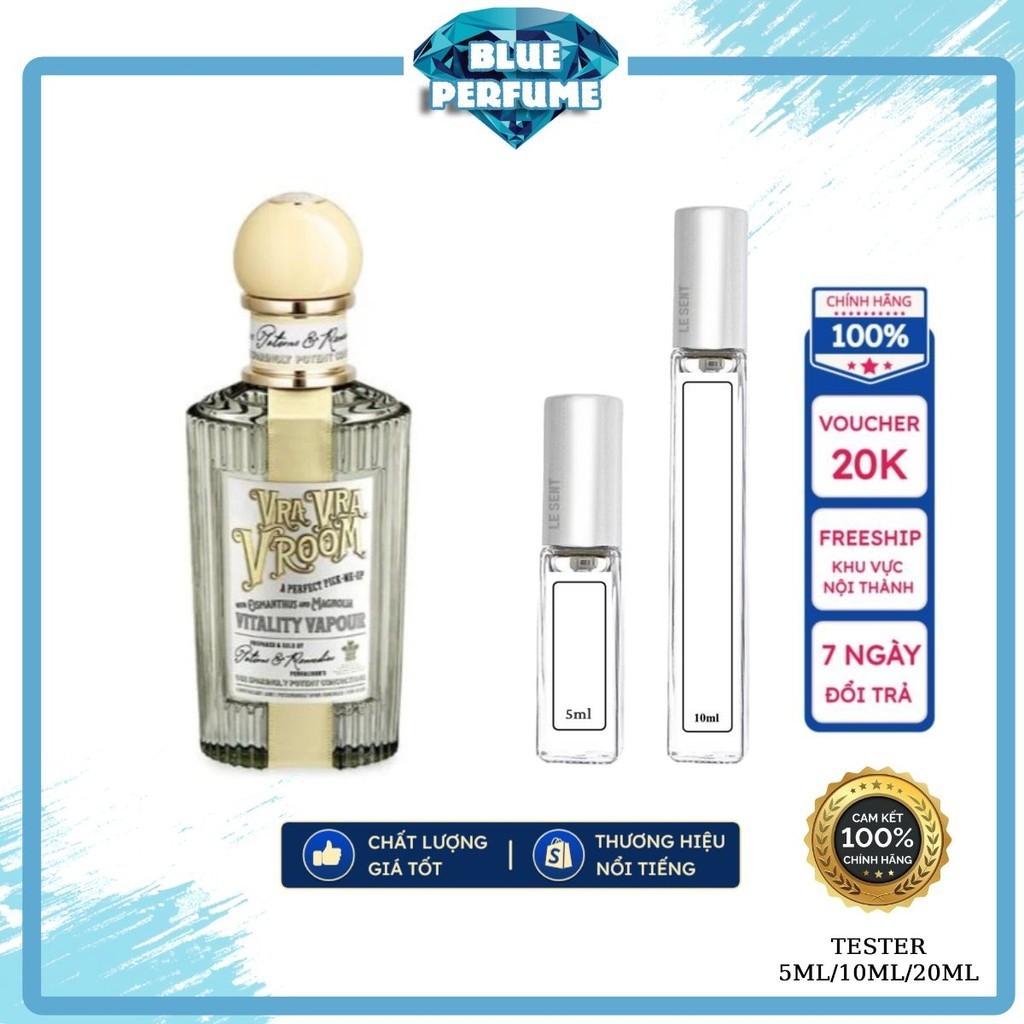 💎 Nước hoa Penhaligon’s Vra Vra Vroom EDP Mới 10ml - 𝗣𝗲𝗿𝗳𝘂𝗺𝗲 𝗦𝘁𝗼𝗿𝗲 💎