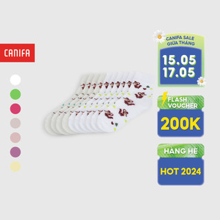 Combo tất bé gái CANIFA chất liệu cotton pha 1AX22A005 (Giao màu ngẫu nhiên)