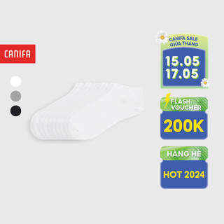Combo 5 đôi tất nam CANIFA vớ cổ thấp nhiều màu 8AX23A012