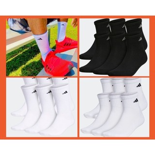 Tất Adidas cổ cao, cổ trung, cổ ngắn có đệm dày siêu êm dùng đi giày thể thao hoặc đá bóng . Hàng chính hãng xuất Mỹ