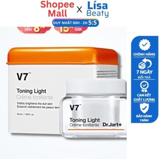 Kem Dưỡng Trắng Tái Tạo Da V7 Toning Light Dr.Jart+ Hàn Quốc 15ml - 50ml Chính Hãng trắng da bật tone tức thì