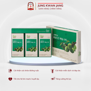 Nước Hồng Sâm Goodbase Mơ Xanh KGC Jung Kwan Jang (10ml x 30 gói) Date:25/09/2024