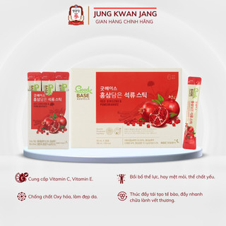 Nước Hồng Sâm Hàn Quốc Goodbase Lựu Đỏ KGC Jung Kwan Jang (10ml x 30 gói)