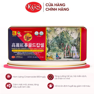 Viên Uống Hồng Sâm Nhung Hươu Linh Chi Hàn Quốc - Tráng Dương Bổ Huyết (820mg x 120 viên) - KGS Korean Ginseng Story