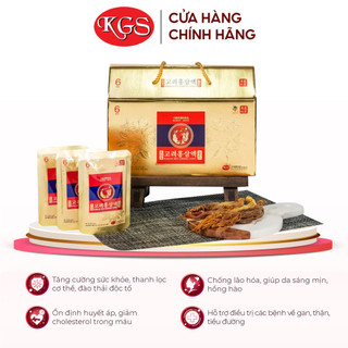 Nước Hồng Sâm Pha Sẵn TONIC - Ổn Định Huyết Áp, Điều Hoà Đường Huyết (80ml x 20 gói) - KGS Korean Ginseng Story