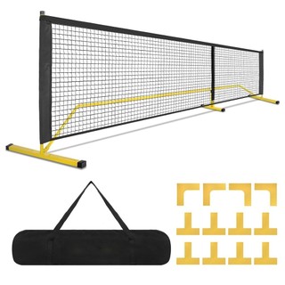 Lưới pickle ball di động đánh dấu định vị sân