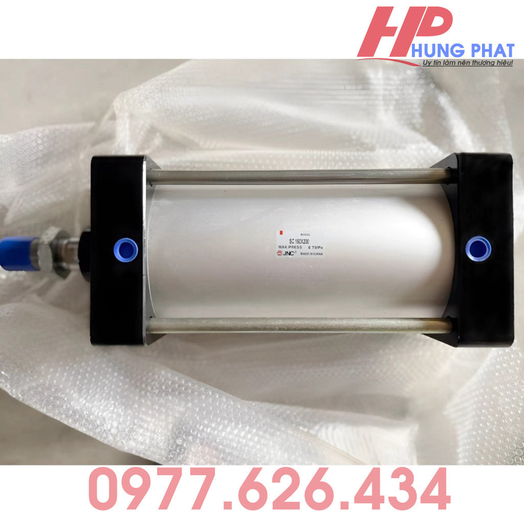 Xi lanh khí nén đế vuông SC - Xi lanh khí nén SC 160 - Xi lanh SC 160-100/ SC 160-200