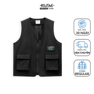 Áo Khoác Nam Cộc Tay Trơn Phối Túi Hộp Form Regular - Routine 10S23JAC001
