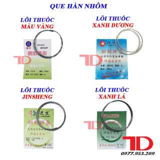 Que hàn nhôm lõi thuốc siêu nhẹ lửa, dễ sử dụng TD Điện lạnh Thuận Dung