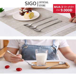 Thìa pha cafe, thìa inox thìa muỗng ăn cơm, pha cafe INOX cao cấp SIGO