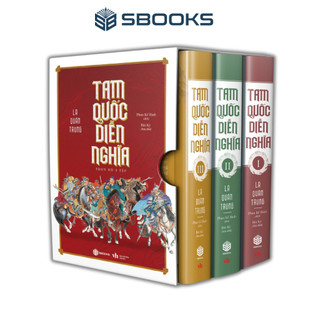 Sách - combo 3 cuốn tam quốc diễn nghĩa - chính hãng sách hay sbooks