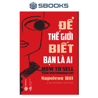 Sách - để thế giới biết bạn là ai - chính hãng sách hay sbooks
