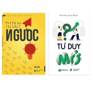 Combo 2 cuốn tư duy ngược + tư duy mở - chính hãng sách hay sbooks