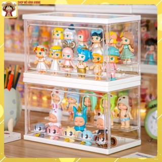 Hộp Trưng Bày Mô Hình PopMart, Nước Hoa, Tủ Kệ Mika Trong Suốt Chống Bám Bụi, Tủ Đa Năng Lưu Trữ Đồ Vật Yêu Thích