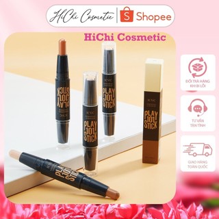 Bút tạo khối che khuyết điểm Geometry Play 101 Stick, Bút tạo khối & highlight 2 đầu đa năng TK01