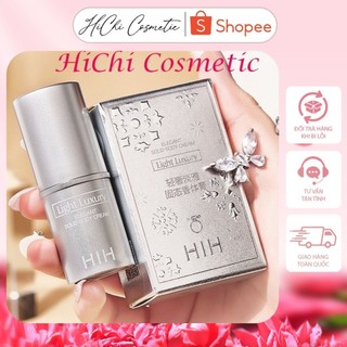 Nước hoa khô sáp HIH Light Luxury Elegant Solid Body Cream hương hoa tươi mát, vỏ bạc sang trọng