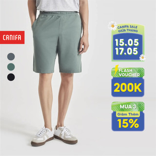 Quần soóc nam cạp chun quần short thể thao chất liệu vải da cá mỏng thoải mái vận động 8BS24S022