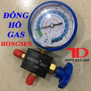Đồng hồ đo gas đơn hạ áp - TD Điện lạnh Thuận Dung