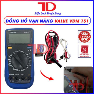 Đồng hồ vạn năng value vdm151 - bảo hành 12 tháng TD Điện lạnh Thuận Dung