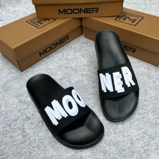  Dép quai ngang  dép nam nữ dép Mooner chữ 2 lớp đan xen về 4 màu đặc sắc mã   M 40   