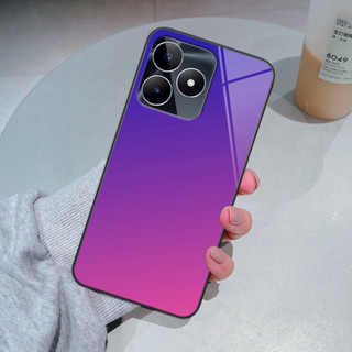 Ốp kính Realme C53 / Narzo N53 màu gradient lấp lánh siêu đẹp .