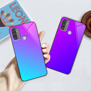 Ốp kính Oppo A53 màu gradient lấp lánh siêu đẹp .
