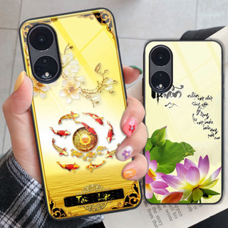 Ốp kính Oppo Reno 8T / Reno 8T 5G mã đáo thành công, thuận buồn xuôi gió, tài lộc .