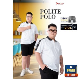 Áo Polo Bigsize 80-140KG AKYOO Cao Cấp Chuẩn Form, Sang Trọng - Thanh Lịch - PL TRANG CO D