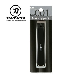 Bấm móng tay cao cấp nhật kai-001l màu đen ke0123