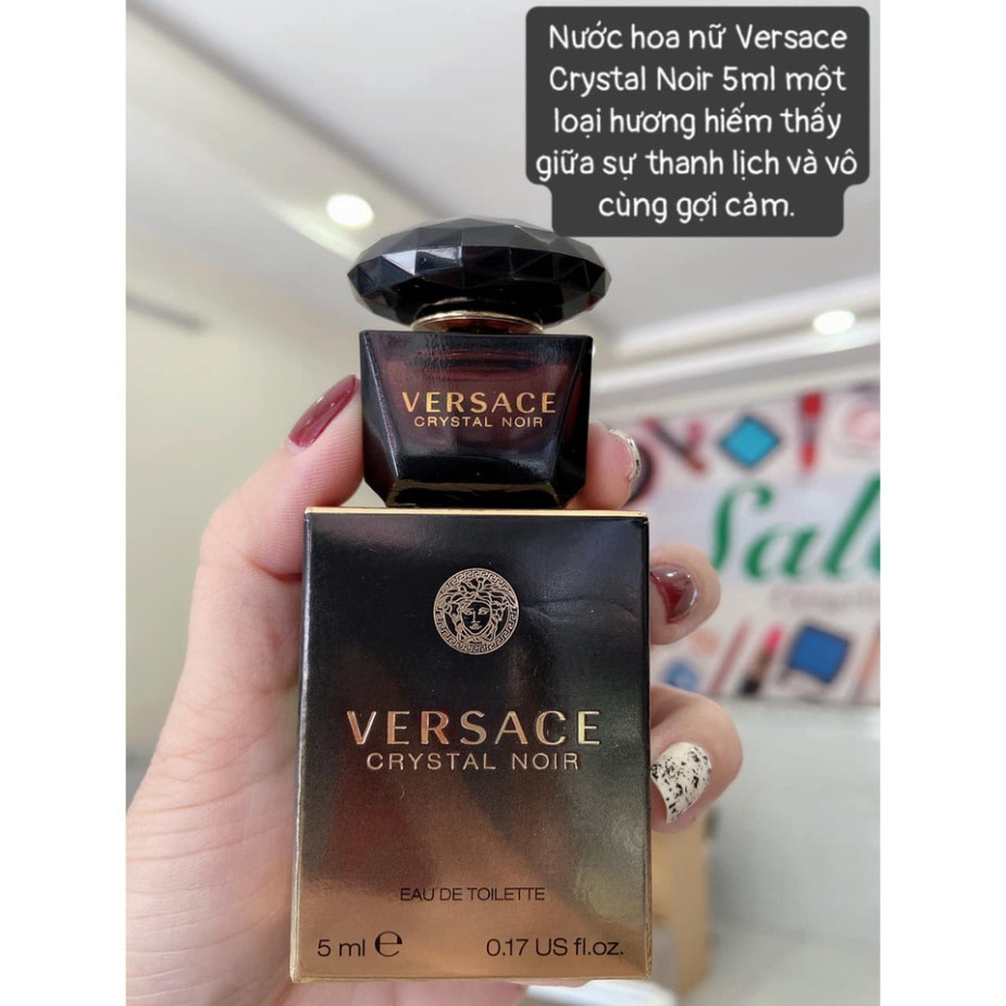 (NEW HOT) Nước Hoa MINI 5ML Versace Crystal Noir EDT -𝐚𝐦𝐛𝐞𝐫𝐩𝐞𝐫𝐟𝐮𝐦𝐞.𝐭𝐞𝐬𝐭𝐞𝐫-